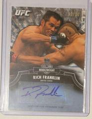 Rich Franklin Ufc Cards 2012 Topps UFC Bloodlines Autographs Prices