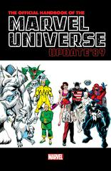 The Official Handbook of the Marvel Universe - Update '89 Omnibus [Hardcover] (2022) Comic Books Official Handbook of the Marvel Universe Update '89 Prices