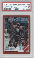 Kyrie Irving [Red] #15 Basketball Cards 2019 Panini Donruss Optic All-Stars Prices
