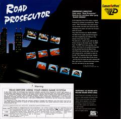 Back Cover | Road Prosecutor LaserActive