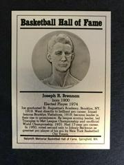 Joseph Brennan Basketball Cards 1986 Hall of Fame Metallic Prices