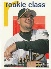 Ramon Hernandez #428 Baseball Cards 1998 Upper Deck Prices