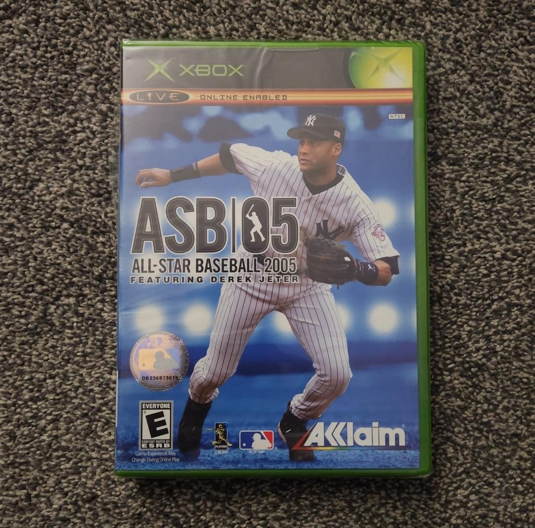 All-Star Baseball 2005 New Item, Box, and Manual Xbox