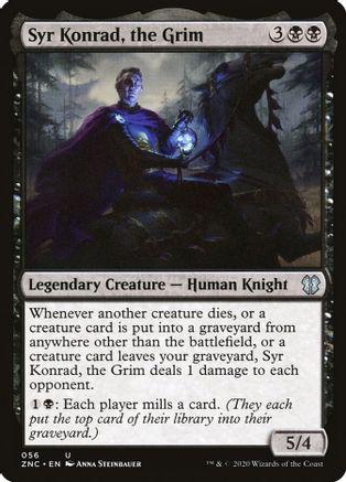 Syr Konrad, the Grim #56 Magic Zendikar Rising Commander