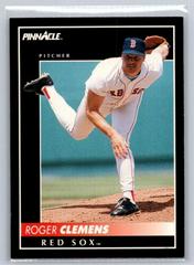 Roger Clemens Baseball Cards 1992 Pinnacle Prices