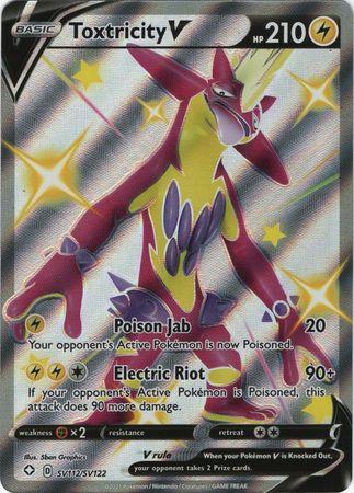 Toxtricity V #SV112 Prices | Pokemon Shining Fates | Pokemon Cards