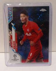 Hee chan Hwang [Speckle Refractor] Soccer Cards 2019 Topps Chrome UEFA Champions League Prices