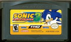 Cart | Sonic Advance 3 GameBoy Advance