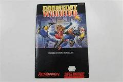 Doomsday Warrior - Manual | Doomsday Warrior Super Nintendo