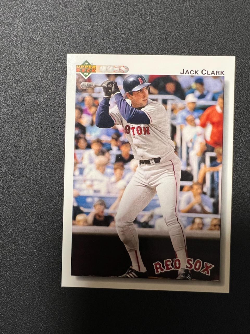 Jack Clark Ungraded 1992 Upper Deck