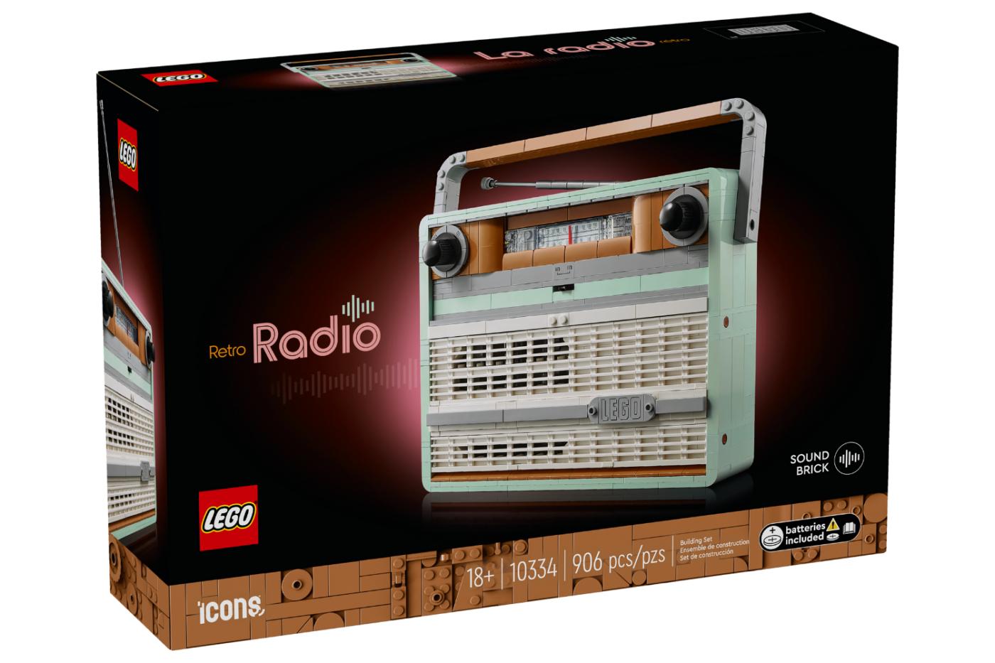 Retro Radio #10334 LEGO Icons