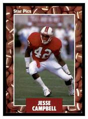 Jesse Campbell Football Cards 1991 Star Pics Prices