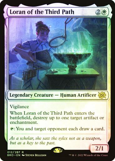 Loran of the Third Path [Foil] #12 Magic Brother's War