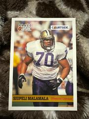 Siupeli Malamala #33 Football Cards 1992 Courtside Prices