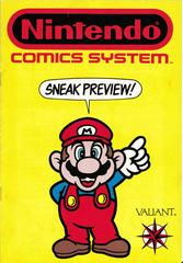 Nintendo Comics System Sneak Preview Comic Books Nintendo Comics System Prices
