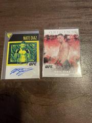Nate Diaz #FA-NDZ Ufc Cards 2021 Panini Chronicles UFC Flux Auto Prices