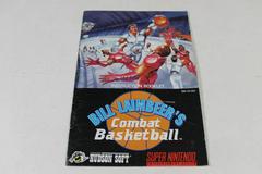 Bill Laimbeer'S Combat Basketball - Manual | Bill Laimbeer's Combat Basketball Super Nintendo