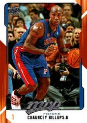 Chauncey Billups #42 Basketball Cards 2008 Upper Deck MVP Prices