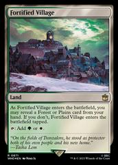 Fortified Village [Foil] #871 Magic Doctor Who Prices