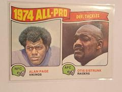 1974 All-Pro Def. Tackles Football Cards 1975 Topps Prices