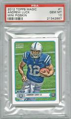 Andrew Luck [Mini Pigskin] Football Cards 2012 Topps Magic Prices