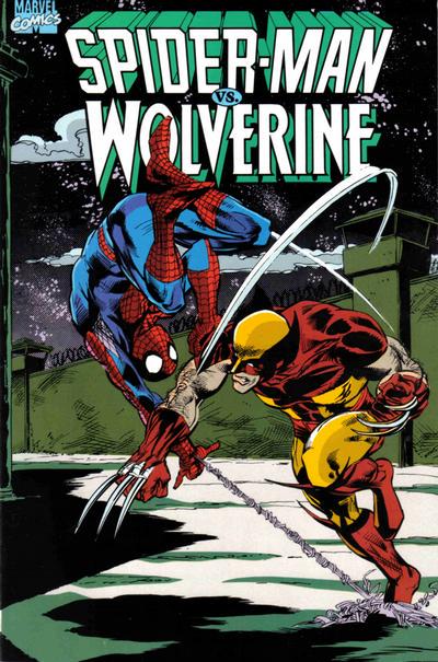 Spider-Man vs. Wolverine [1990 TPB Reprinting] #1 (1990) Comic Books Spider-Man vs. Wolverine