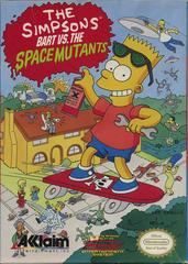 Bart Vs The Space Mutants - Front | The Simpsons Bart vs the Space Mutants NES