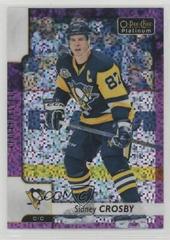 Sidney Crosby [Violet Pixels] #1 Hockey Cards 2017 O Pee Chee Platinum Prices