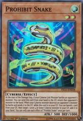 Prohibit Snake FIGA-EN038 YuGiOh Fists of the Gadgets Prices