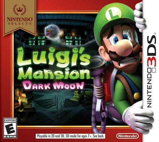 Luigi's Mansion: Dark Moon [Nintendo Selects] Cover Art