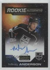 Mikey Anderson [Cosmic] #R-MA Hockey Cards 2020 O Pee Chee Platinum Rookie Autographs Prices