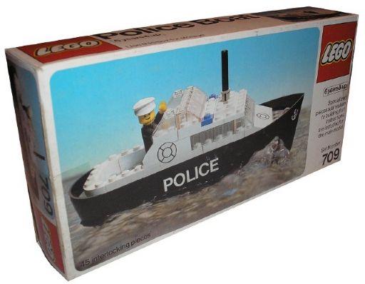 Police Boat #709 LEGO Boat