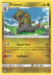 Fraxure #155 Pokemon Unified Minds Prices