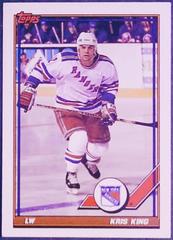 Kris King #498 Hockey Cards 1991 Topps Prices