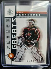 Manny Fernandez Hockey Cards 2001 SP Authentic Prices