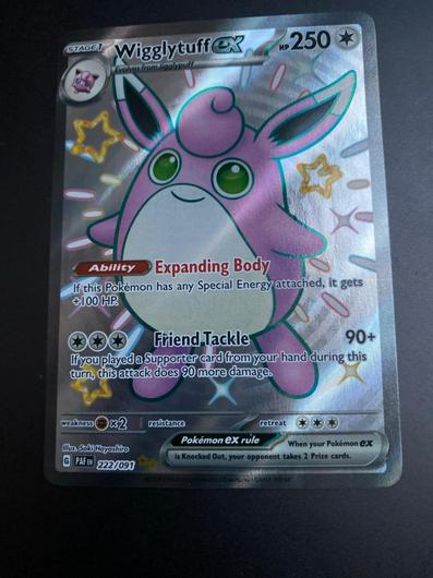 Wigglytuff ex #222 photo