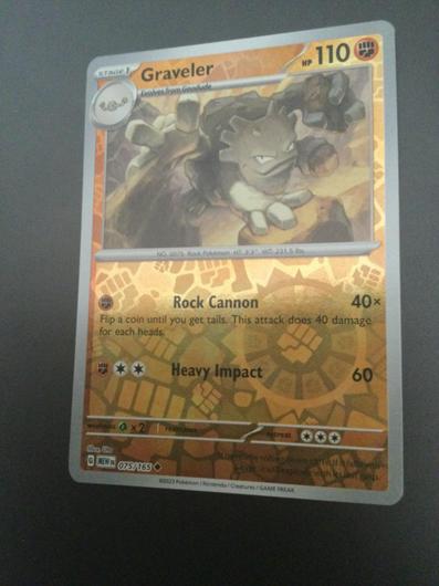 Graveler [Reverse Holo] #75 photo