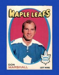 Don Marshall Hockey Cards 1971 O-Pee-Chee Prices