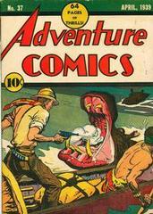 Adventure Comics #37 (1939) Comic Books Adventure Comics Prices