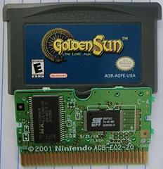 Cartridge And Motherboard  | Golden Sun The Lost Age GameBoy Advance