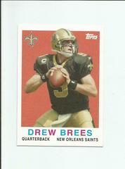 Drew Brees Football Cards 2008 Topps Turn Back the Clock Prices