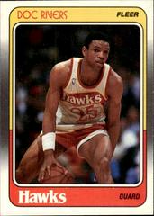 Doc Rivers #3 Basketball Cards 1988 Fleer Prices