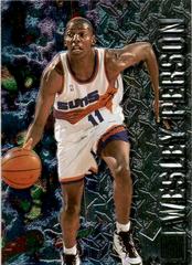 Wesley Person #78 Basketball Cards 1996 Fleer Metal Prices