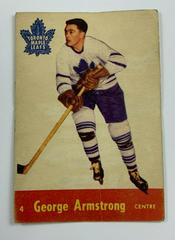 George Armstrong #4 Hockey Cards 1955 Parkhurst Prices