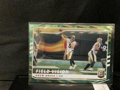 Drew Brees [Green] #FV4 Football Cards 2021 Panini Donruss Elite Field Vision Prices