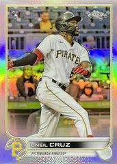 Oneil Cruz [Refractor] #128 Baseball Cards 2022 Topps Chrome Prices