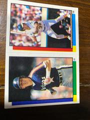 Biggio, Steinbach | Rock Raines, Biggio , Steinbach Baseball Cards 1990 Topps Stickercard