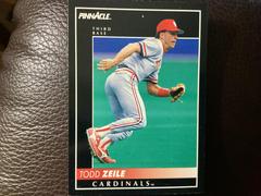Todd Zeile #32 Baseball Cards 1992 Pinnacle Prices
