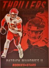 Patrick Mahomes II #TH-2 Football Cards 2022 Panini Rookies & Stars Thrillers Prices