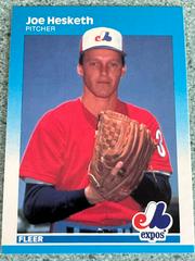 Joe Hesketh #320 Baseball Cards 1987 Fleer Prices